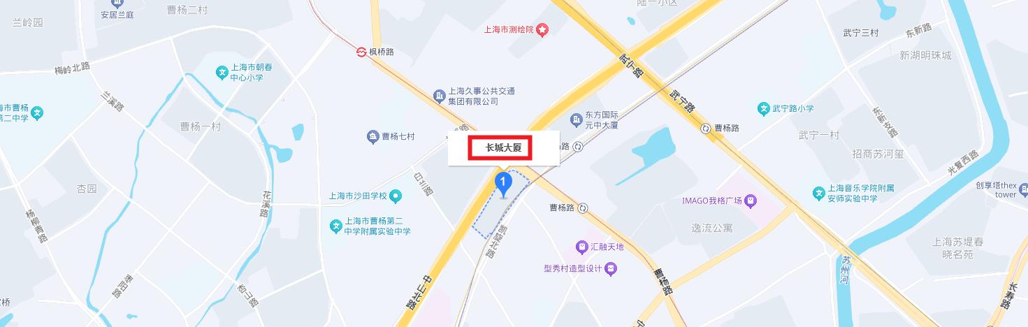长城大厦交通区位图