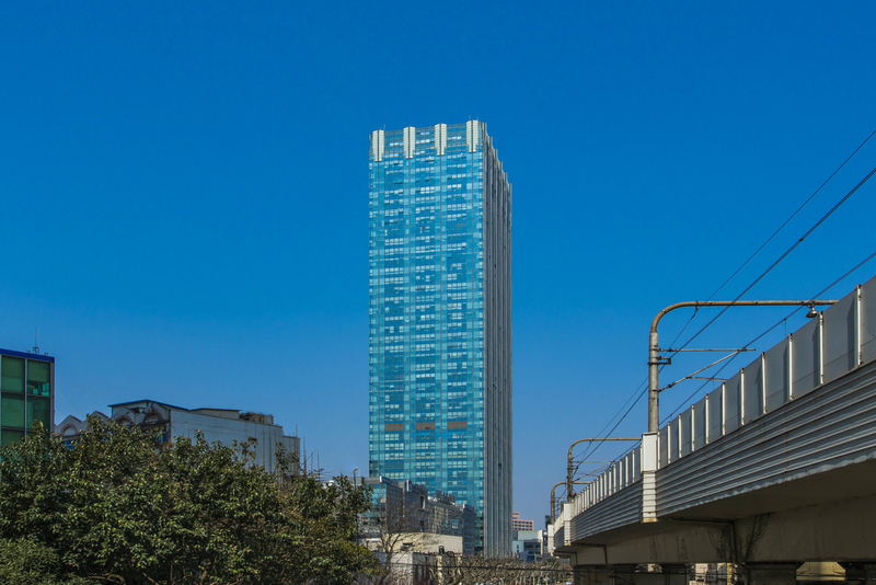 长城大厦豪华大堂实景